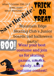 Junior Board Halloween Skate Party @ Edge Ice Arena | Littleton | Colorado | United States